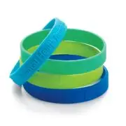 Bracelet silicone en relief