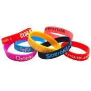 Bracelet silicone en creux