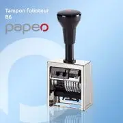 Tampon folioteur